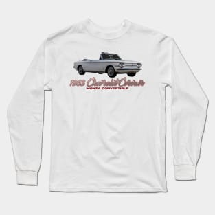 1963 Chevrolet Corvair Monza Convertible Long Sleeve T-Shirt